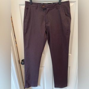 Ted Baker Maroon Chinos, size 34, worn only once